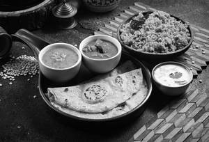 Chapati Currry Meal Combo