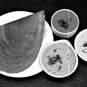 Rava Onion Masala Dosa