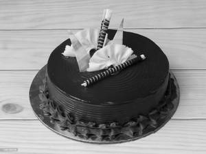 Eggless Chocolate Truffle Cake