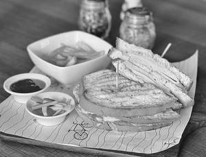 Classic Chicken Ham & Cheese Sandwich