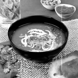 Smoke Tomato Fennel  Soup ( Add Chicken )