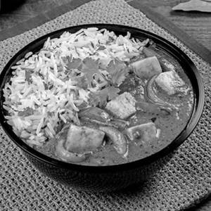 Kadhai Paneer Rice Bowl (750ml Box)
