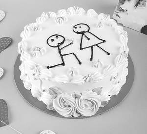 Always Togeher Vanilla Cake
