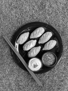 Chicken Cheese Steamed Momos