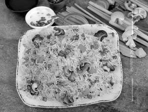 Mushroom Fried Rice 