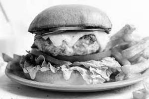 Delight patty burger