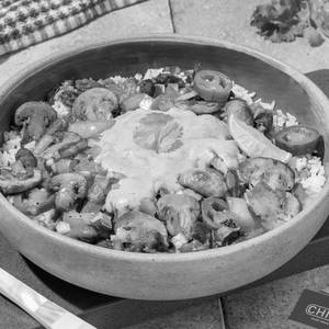 Vegan Mushroom Burrito Bowl