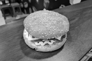 Schezwan Cheese Burger