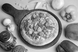 7" Regular Chicken Supreme Pizza