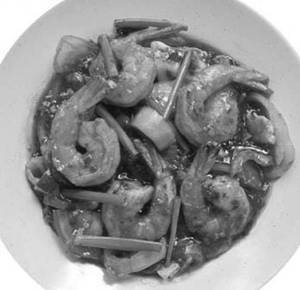 Prawns In Ginger Garlic Sauce