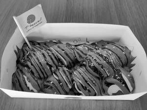 Triple Chocolate Pancakes