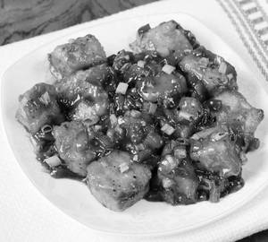 Paneer In Black Bean Sauce