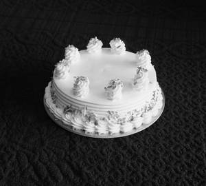 Eggless Vanilla Cake