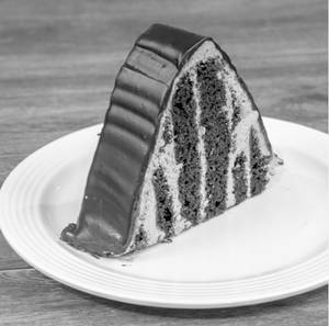 Pistachio Truffle Pyramid