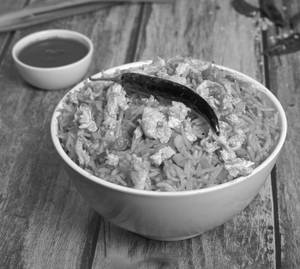 Schezwan Egg Fried Rice 