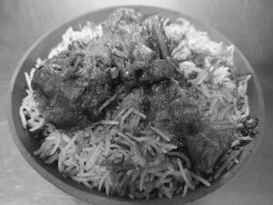 Matka Mutton Hyderabadi Biryani 1/2kg