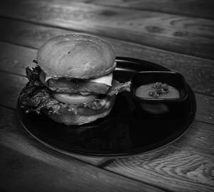 Paneer petty masala burger