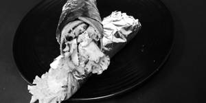 Beetroot Tortilla Wrapped with Grilled Chicken