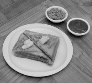 Cheese Butter Toast Sandwich