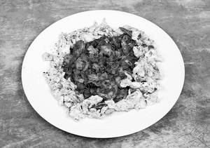 Prawn egg fry