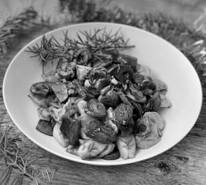 Garlic mushroom