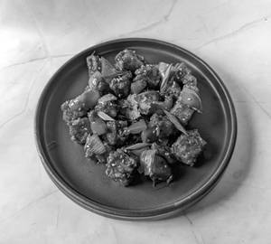 Spicy Schezwan Tofu (vegan)