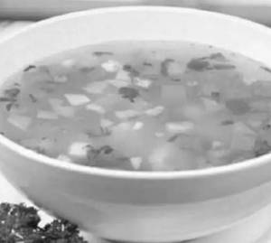 Choice of clear soup