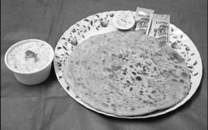 Aloo Onion Paratha(2pc)