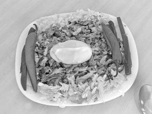 Hummus Chicken Shawarma