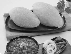 Plain Chole Bhature