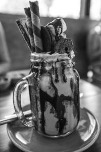 Oreo Brownie Thick Shake