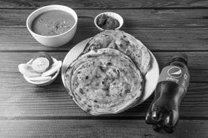 Butter Masala Gravy + Laccha Paratha (2 Pcs)