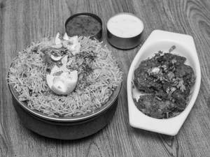 Chicken Bahubali Fry Piece Biryani