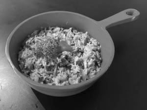 Mushroom Fried Rice Bowl