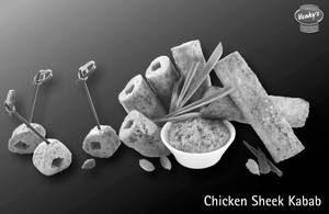 Chicken Sheekh Kabab ( 6 Pcs )
