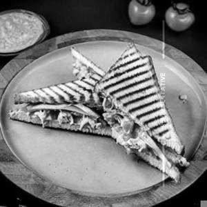 Chicken Cheese Grilled Sandwich