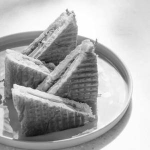 Italian Grilled Veg Sandwich ( With Fries)