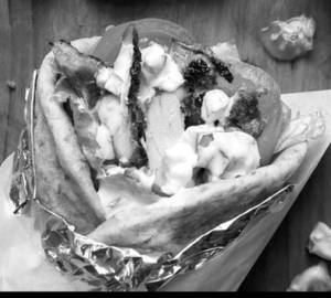 Half Fry Chicken Shawarma