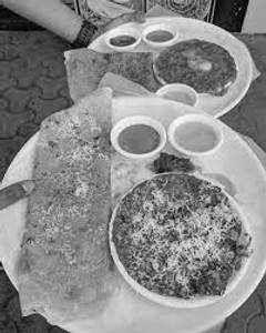 Cheese Bhaji Dosa