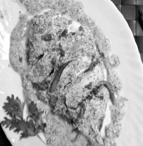 Mustard (Shorshe) Masala Fry - Tilapia [Jilapi] Fish Fry - 1Pc