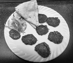 Mutton Shami Kabab [6 Pcs] With Roomali Roti