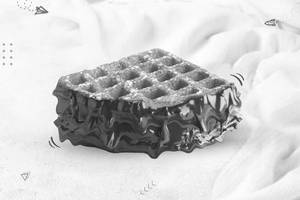 Belgian Dark Chocolate Waffle [mr]