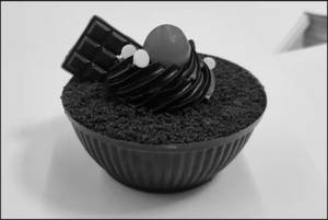 Brownie Chocolate Cup Pastry
