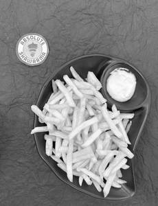 Classic Salted Fries With Tomato Ketchup