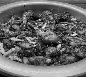 White Rice + Chicken Fry