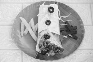 Black Olive Chicken Shawarma 