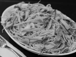 Mushroom Noodles