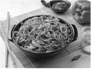 Chicken Hong Kong Noodles