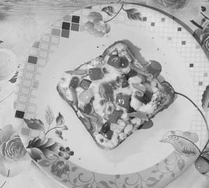Bread Paneer Toastizza