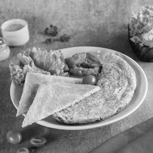 Smoked Chicken Omelette